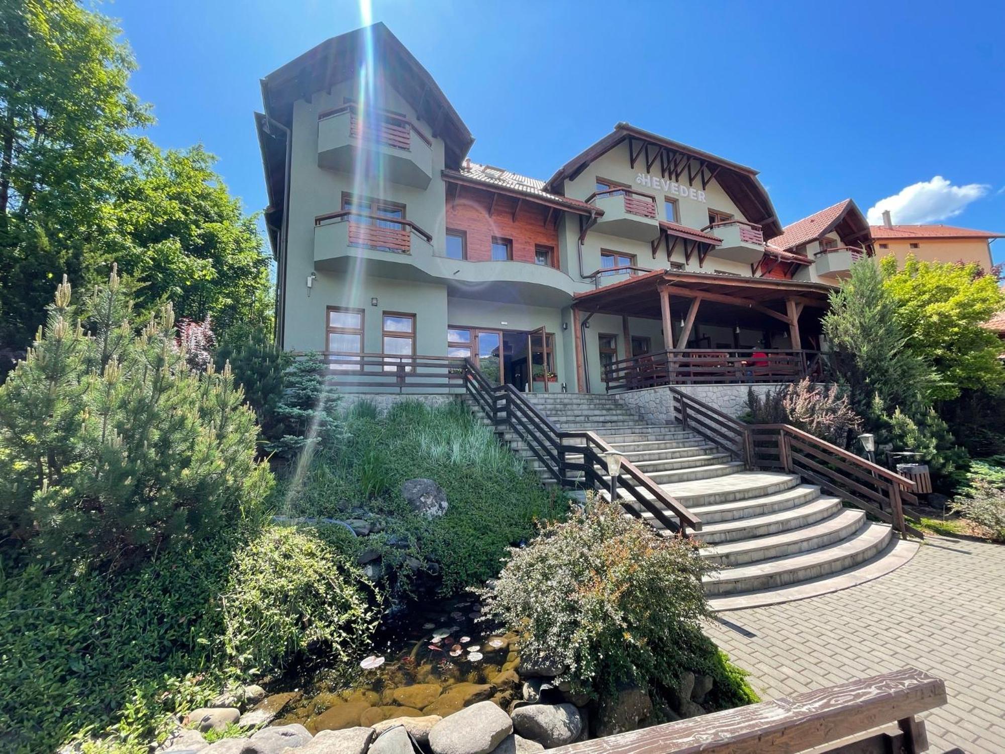 Pensiunea Heveder Praid Exterior foto